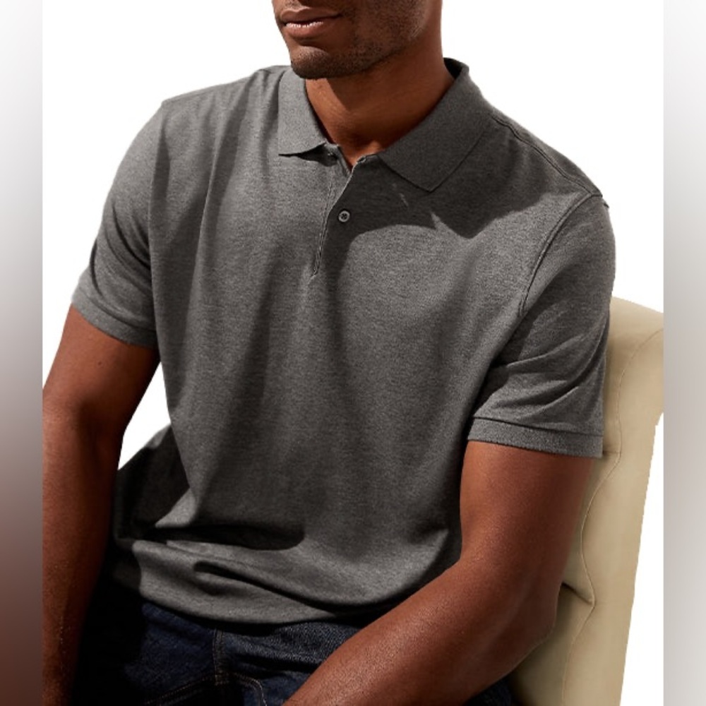Banana Republic Men’s The Luxury Touch Polo: Medium